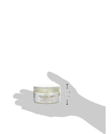 Shea Moisture 100% Extra Virgin Coconut Oil 3.2oz - Head-To-Toe Nourishing Hydration - Buy Online on GoSupps.com