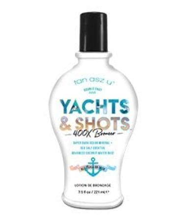 Yachts & Shots 400X Double Shot Bronzer Super Dark Ocean Mineral & Sea Salt Cocktail 7.5oz - Buy Online on GoSupps.com