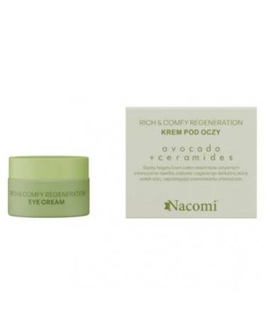 Nacomi NACOMI Rich&Comfy Regeneration Avocado Eye Cream 15ml