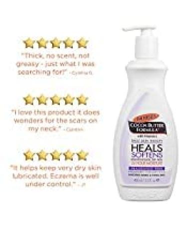 Palmers Cocoa Butter 13.5oz (3 Pack) - Fragrance-Free with Vitamin E - International Shipping Available - Buy Online on GoSupps.com