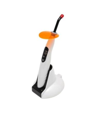 5W Dental LED Curing Light LED Fun clamp Cordless composite resin Light lamp dental 1400mw dental uv light lamp dentist polymerization lamp for tooth with adapter