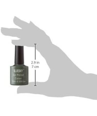 Bluesky Gel Nail Polish Olive Green 80572 Long Lasting Chip Resistant 10 ml (Requires Curing Under UV LED Lamp) - Buy Online on GoSupps.com