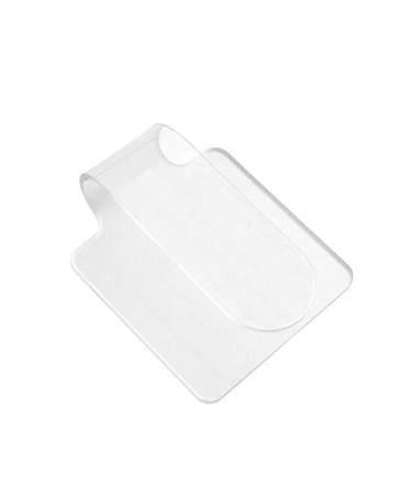 2pcs Professional Clear Acrylic Makeup Palette - Perfect for Mixing Foundation Cosmetics & Nail Art - Buy Online on GoSupps.com