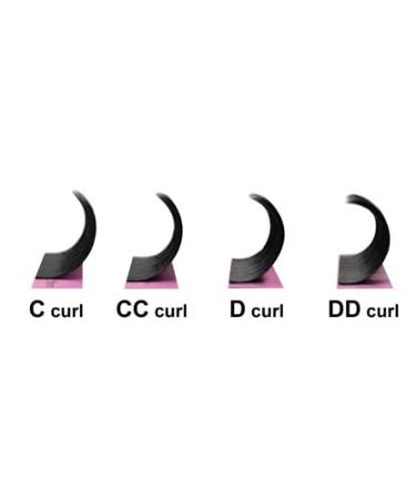 Buy Volume Eyelash Extensions 0.05mm Thickness | Mixed Tray 8-15mm | CC Curl | Cashmere | Super Dark | Easy Pick-Up | Professional Salon Quality - Buy Online on GoSupps.com