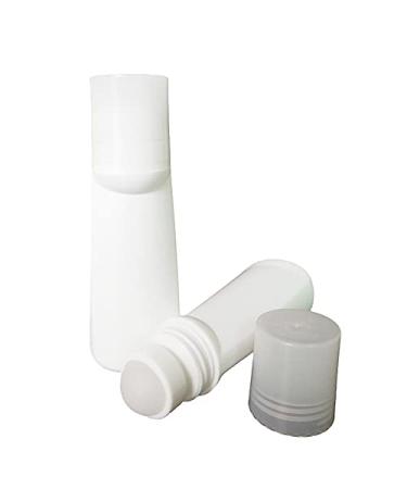 4 Pcs 100ml Plastic Roller Bottles Empty Deodorant Bottles Roll On Bottles Rollerball Bottles for Essential Oils Perfume Cosmetics