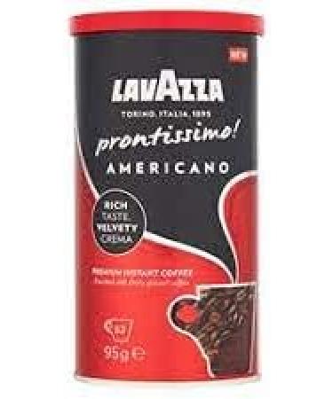 Lavazza Prontissimo Americano Instant Coffee 95g - Original Blend (Pack of 1) - Buy Online on GoSupps.com