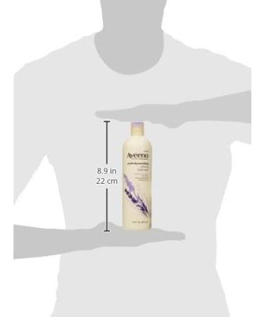 Aveeno Positively Nourishing Calming Body Wash 16 fl oz - Natural Ingredients for Soothing Skin - Buy Online on GoSupps.com