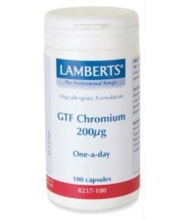 LAMBERTS - GTF CHROMIUM 100CAP 200MG $ LAMBE