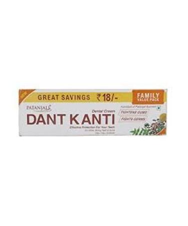 Patanjali Ayurveda PATANJALI DANT KANTI Natural Family Value Pack 300 gm