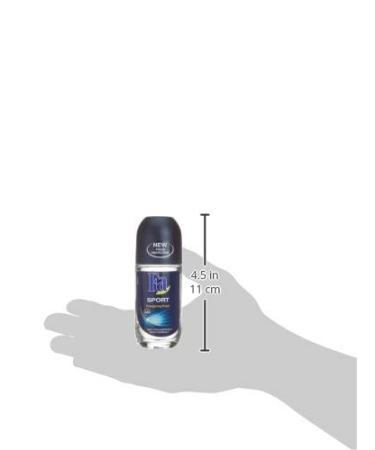 Fa Deodorant Roll-On Sport 1.7oz (50ml) - 3 Pack - Buy Online on GoSupps.com