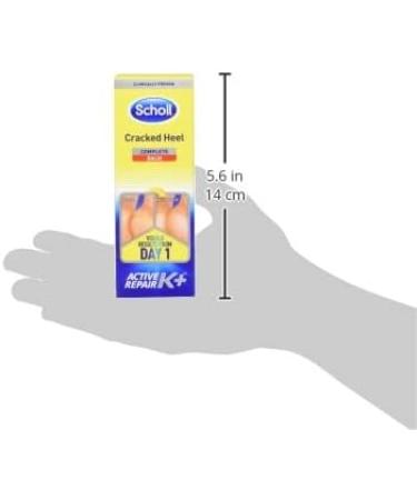 Scholl Cracked Heel Repair Cream 60ml - Effective Treatment for Dry and Cracked Heels - Buy Online on GoSupps.com