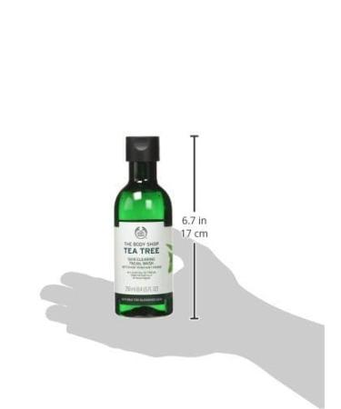 Buy The Body Shop Tea Tree Skin Clearing Facial Wash 250ml - Vegan & Effective for Clear Skin | International Shipping Available - Buy Online on GoSupps.com