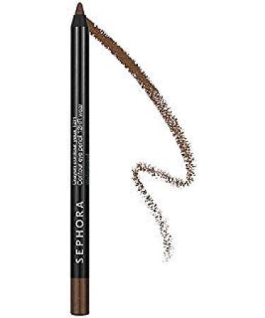 SEPHORA COLLECTION Contour Eye Pencil 12hr Wear Waterproof 0.04 Oz 12 Cappuccino - Brown Glitter