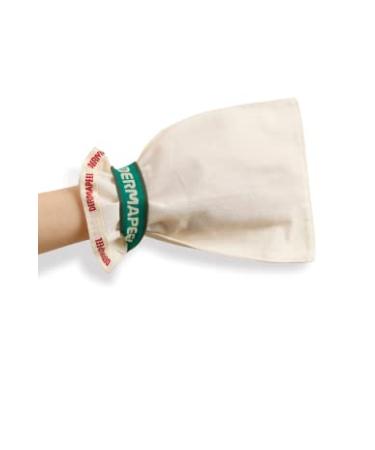 Dermapeel Exfoliating Washcloth Mitt for Face & Body - Ideal for Oily, Firm Skin & Cellulite Removal - Prevent Ingrown Hairs - Buy Online on GoSupps.com