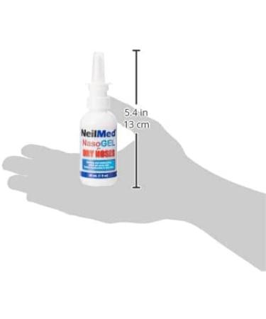 NeilMed NasoGel - Moisturizing Nasal Gel for Dry Noses, 1 fl oz (30 ml) - Buy Online on GoSupps.com