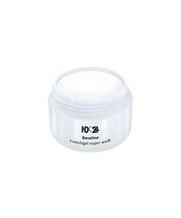 Baseline Frenchgel Super White - French Uv Gel - Studio Quality - Made in Germany - 5ml 5 ml (1 pack) super white