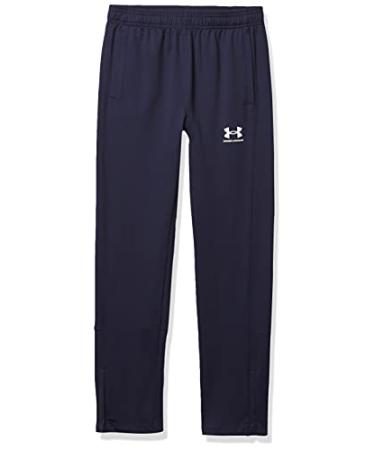 Under Armour Boys' Challenger Training Pants Midnight Navy (410)/White Large