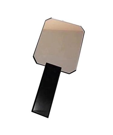 Handheld Cosmetic Mirror Barbers Beauty Hair Hairdressers Professional Barbers Mirror Black