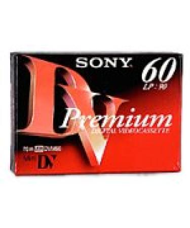 Sony DVM60PRL3BPWM 60 Minute Mini-DV Cassettes DVC Premium Series - 3 Pack (Discontinued by Manufacturer)