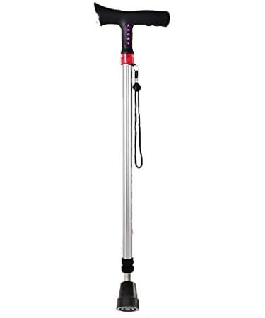 Canes Elderly Crutches - Cane Seniors Smart Crutches 5 Colors Lti-Function Retractable Walking Stick Adjustment Range 71.5Cm-89.5Cm decorate Selfless dedication