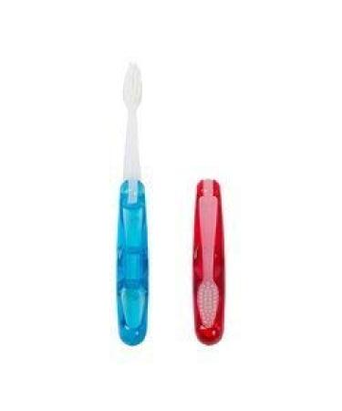 SoFresh Oral Care Travel Soft Flossing Toothbrush - Assorted Colors - Buy Online on GoSupps.com