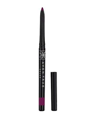 Avon True Color Glimmerstick Lip Liner 0.28g Deep Plum 24801