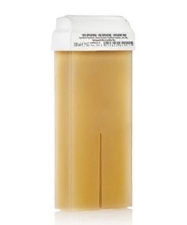 Purewax | 1 x Honey Yellow Wax Cartridge | Standard Roll On 100 ml | Hair Removal with Band | Legacy | Armpits | Arm | Bodysuit | P