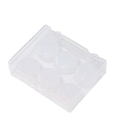 Sleep earplugs 6Pcs Silicone Ear Plugs Sleep Anti-Noise Snoring Earplugs Noise Cancelling for Sleeping Noise Reduction Travel (Color : 02) (Color : 4) (Color : One Size)