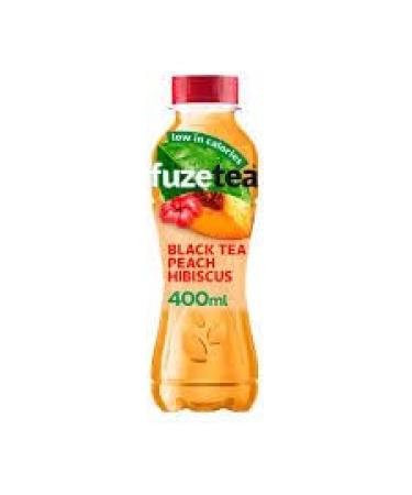 Fuze tea black tea peach hibiscus pet 12x 40cl