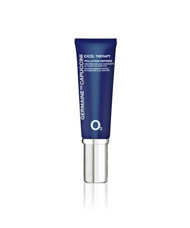 GERMAINE DE CAPUCCINI - Excel Therapy O2 I Anti-Pollution Oxygenating Eye Contour - Corrective Treatment for bags and dark circles - Decongestant - Reduces wrinkles - Regenerates Pollution Damage - UV - Blue Light - 15 m...