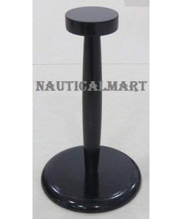 Wooden Helmet Stand - Medieval Roman Viking Mask Display Stand - Buy Online on GoSupps.com