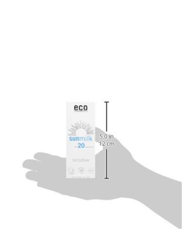 Eco Cosmetics Sun Lotion SPF 20 Sensitive - 75 ml | Natural Skin Protection for All Skin Types - International Shipping Available - Buy Online on GoSupps.com