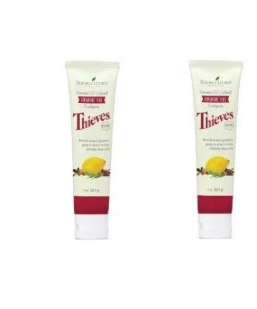 Young Living Thieves Dentarome Plus Toothpaste 4 oz (2-Pack)