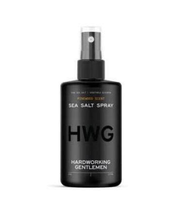 Hardworking Gentlemen - Texturizing Hair Sea Salt Spray - Water based Hair Product for Men - Adds Volume & Texture for professional natural hair styling