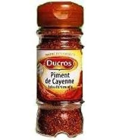 DUCROS - Ground Cayenne Pepper 38G - Pack of 4 - Buy Online on GoSupps.com