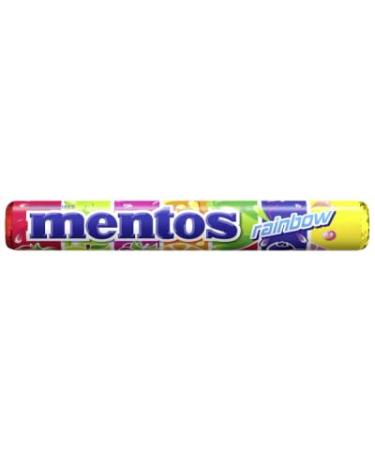 Mentos Kaubonbon Bundle - 36 Pieces | All 6 Varieties: Mint Spearmint Strawberry Mix Rainbow Fruit Fanta - Buy Online at Blatant Shopping - Buy Online on GoSupps.com