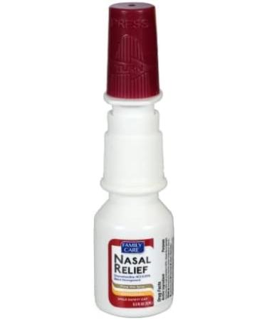 Assured Nasal Relief Spray 12 Hour Pump Mist, Oxymetazoline HCL 0.5 fl. Oz (6 Pack) - Buy Online on GoSupps.com