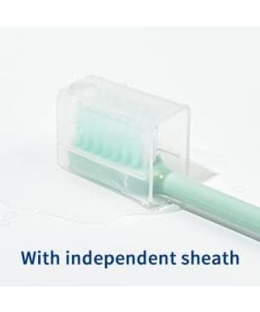 Y-Kelin Orthodontic Toothbrush Set - 4 Pcs U-Shaped Brushes with Soft Bristles and Covers - Buy Online on GoSupps.com