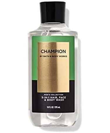 Champion Men's Collection: 3-IN-1 Hair Face & Body Wash 10 fl oz / 295 mL