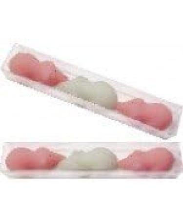 Delightful Pink and White Sugar Mice (Box of 3) - Handcrafted Sweet Treats - Buy Online on GoSupps.com