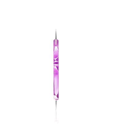 Kads Spiral Dotting Pen Dual Tip Nail Art Dotting Tool with Spiral Handle for Rhinestones for Nail Art 1 Piece