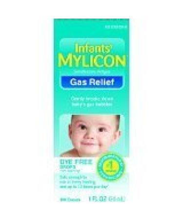 Mylicon Infant Drops Anti-Gas Relief Dye Free 1.0 Fl Oz by Mylicon