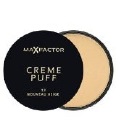 Max Factor Creme Puff Compact Powder - 13 Nouveau Beige by Max Factor (English Manual) by Max Factor