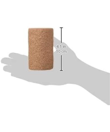 3M Coban Elastic Bandage Dressing 4in x 5yds Tan - 5 Pack | Medical Grade Compression Wrap - Buy Online on GoSupps.com
