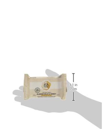 Buy The Body Shop Almond Milk & Honey Soap Bar Gentle Cleansing for Sensitive Dry Skin 3.5 oz International Shipping Available - Buy Online on GoSupps.com