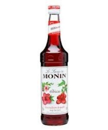 monin Hibiscus Syrup 700ml (Pack of 1)