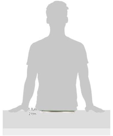 NewlineNY Black Mini Bathroom Scale with Travel Slip Case - SBB-0718MBK+101BG - Buy Online on GoSupps.com