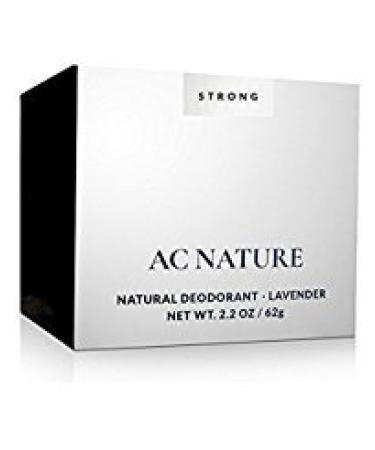 100% Natural Lavender Deodorant Cream Aluminum Paraben and Alcohol Free Scented with Organic Essential Oils for Women and Men Strong Ultimate Power 2.2 oz. Lavender 1 Count (Pack of 1)