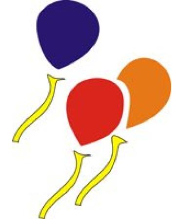 Eulenspiegel 106228 - Self-adhesive stencil - Balloons