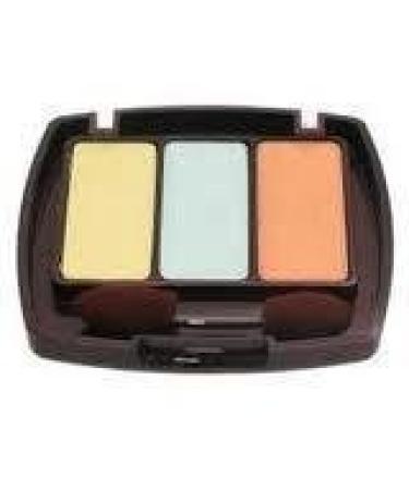 Constance Carroll Constance Carroll Trio Eyeshadow - 100 (Orange Green Blue) Constance Carroll